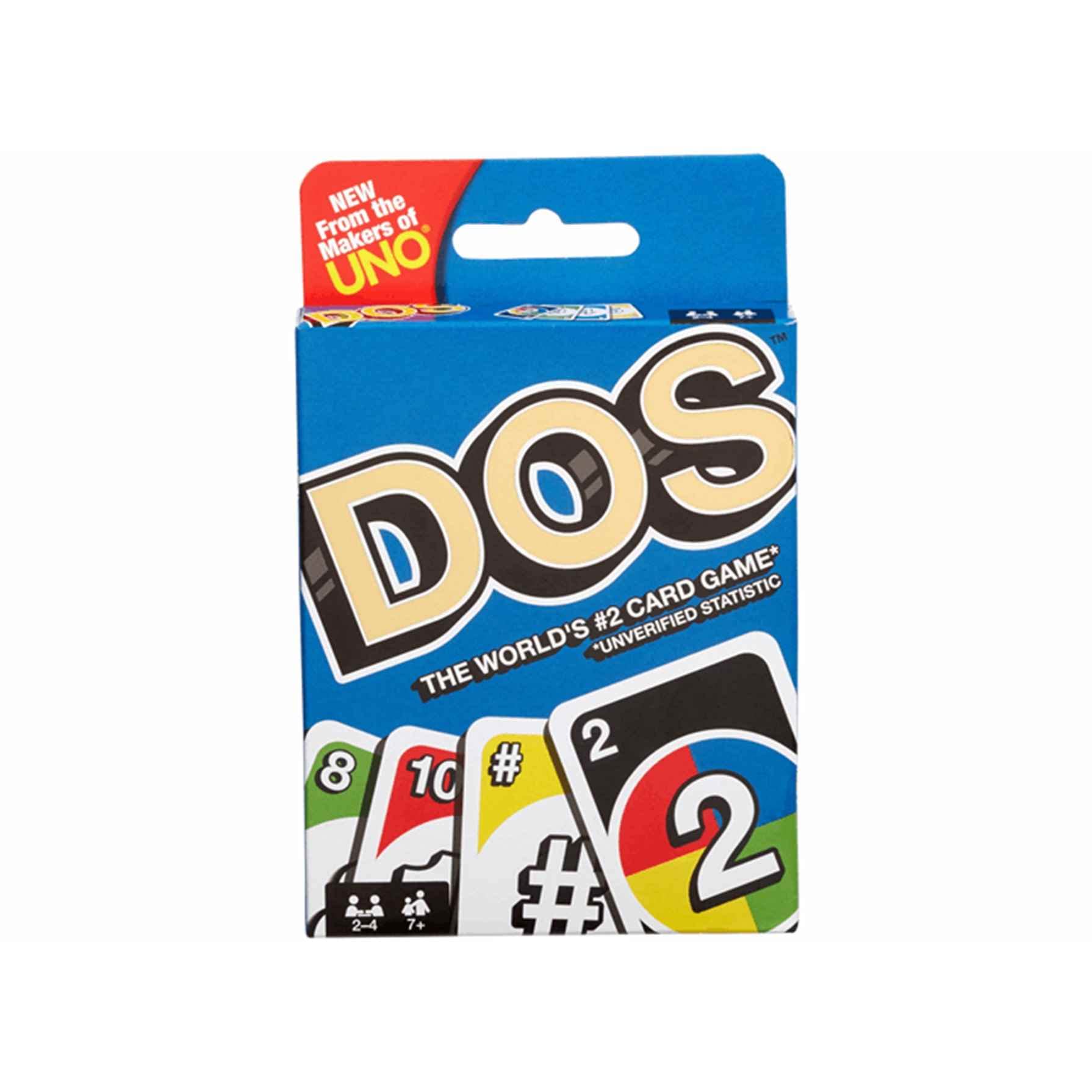Juego De Cartas Mattel Games Dos Family Para Más De 7 Años Con 108 Cartas - Venta Internacional.