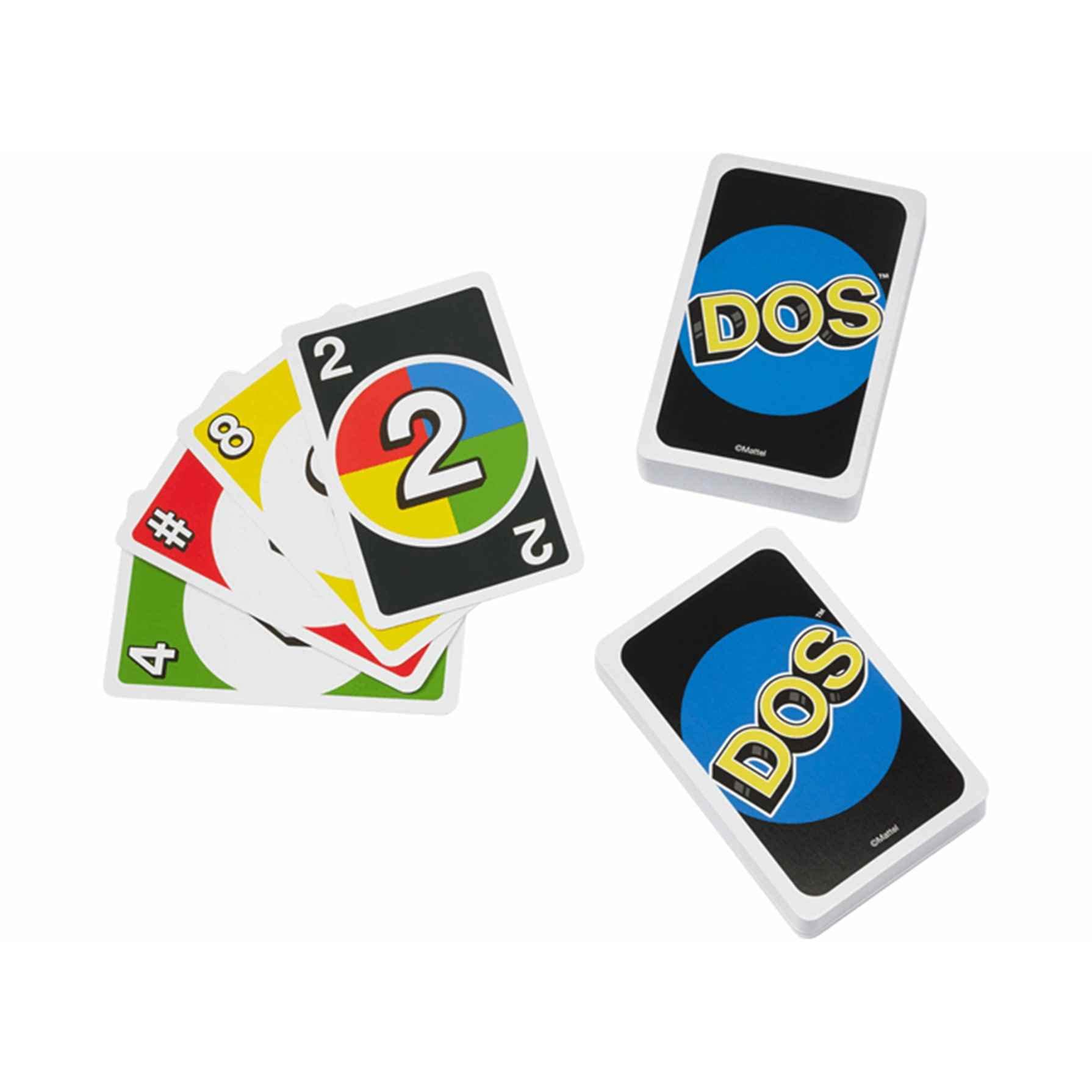 Foto 4 pulgar | Juego De Cartas Mattel Games Dos Family Para Más De 7 Años Con 108 Cartas - Venta Internacional.