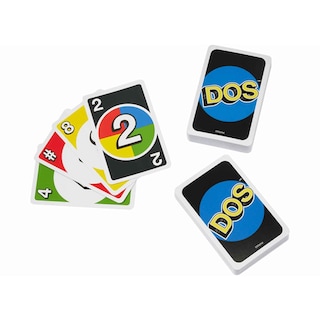 Foto 3 | Juego De Cartas Mattel Games Dos Family Para Más De 7 Años Con 108 Cartas - Venta Internacional.