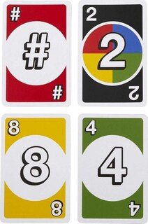 Foto 5 | Juego De Cartas Mattel Games Dos Family Para Más De 7 Años Con 108 Cartas - Venta Internacional.