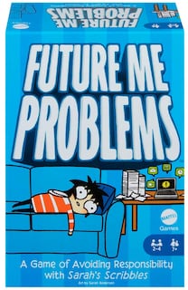 Foto 1 | Juego De Cartas Mattel Games Sarah's Scribbles Future Me Problems - Venta Internacional.