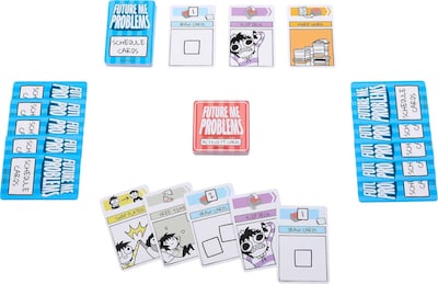 Foto 6 | Juego De Cartas Mattel Games Sarah's Scribbles Future Me Problems - Venta Internacional.