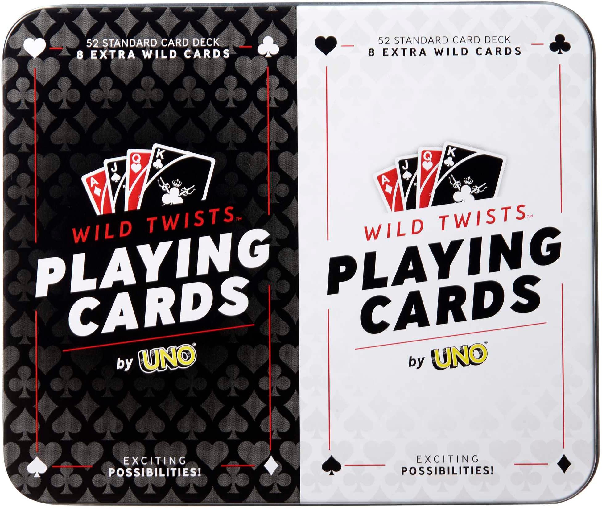 Foto 1 | Juegos De Cartas Wild Twists Uno De Mattel Games Con Lata - Venta Internacional.