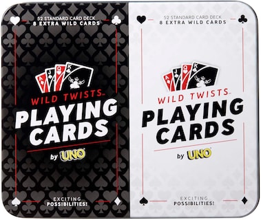 Foto 1 | Juegos De Cartas Wild Twists Uno De Mattel Games Con Lata - Venta Internacional.