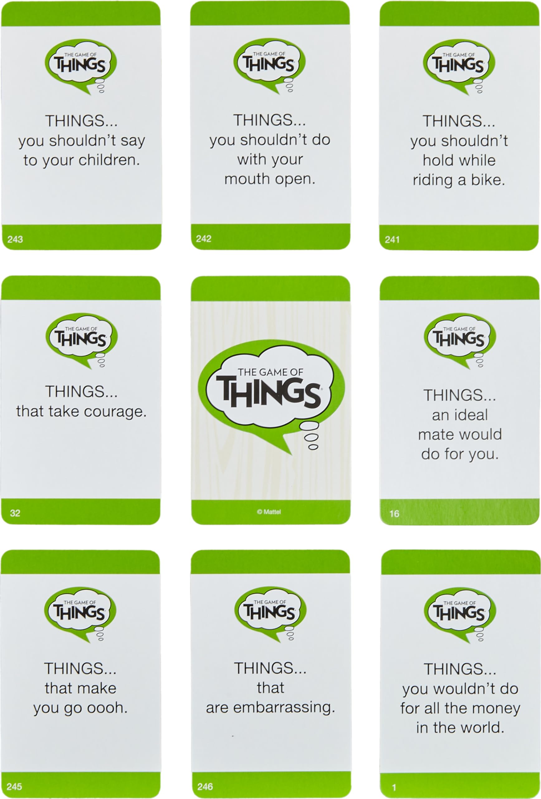 Foto 4 | Juego De Mesa Mattel Games The Game Of Things Party Para Adolescentes Y Adultos - Venta Internacional.