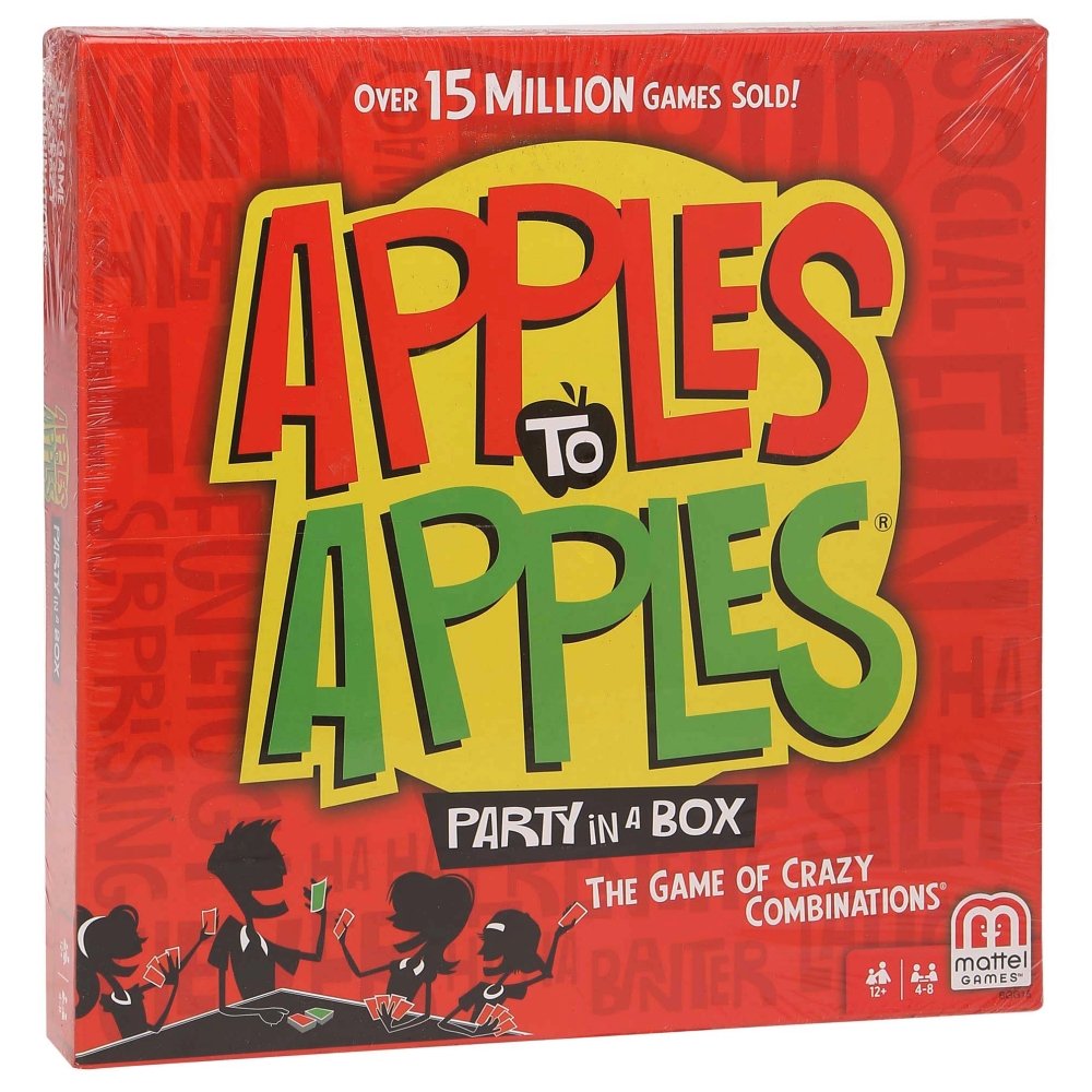 Foto 2 pulgar | Juego De Cartas Mattel Bgg15 Apples To Apples Para 4 A 8 Jugadores De 12 Años O Más - Venta Internacional.