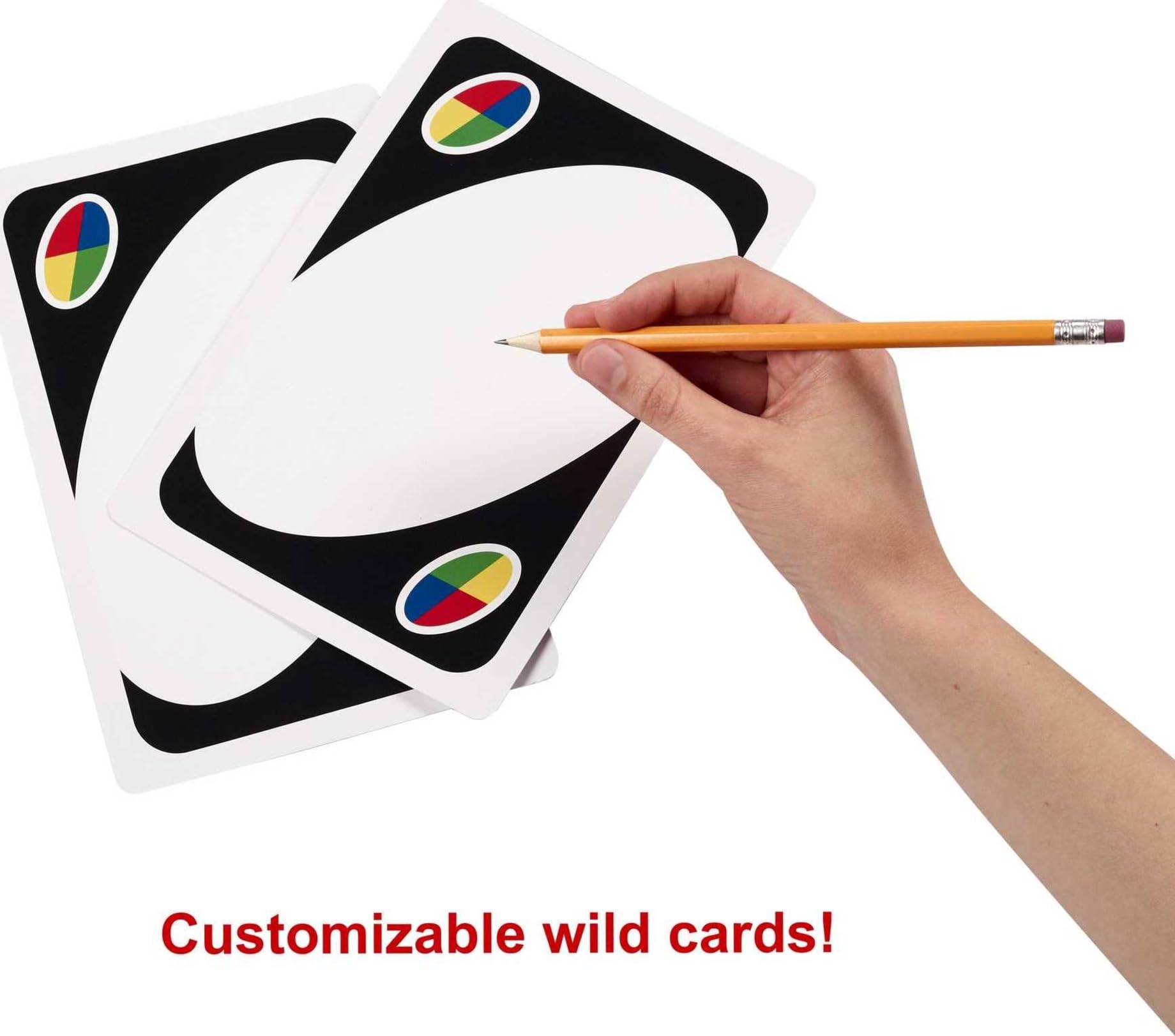 Foto 5 pulgar | Juego De Cartas Mattel Games Uno Giant Para Mayores De 7 Años Con 108 Cartas - Venta Internacional.