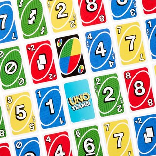 Foto 6 | Juego De Cartas Mattel Games Uno Teams Para Niños, Adultos Y Familiares - Venta Internacional.