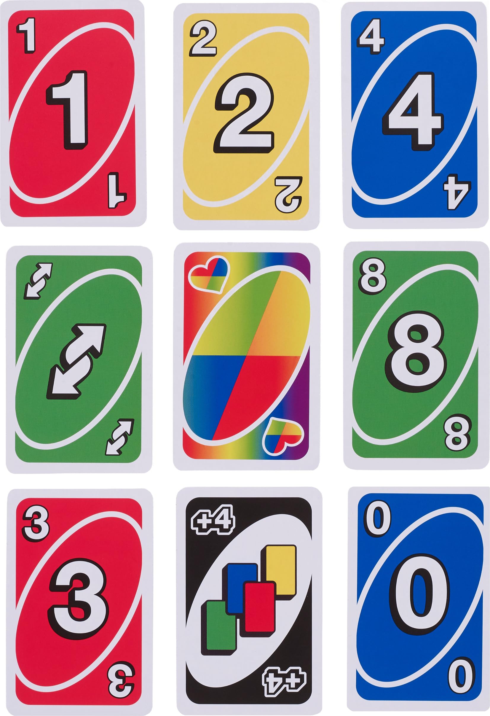 Foto 5 pulgar | Juego De Cartas Mattel Games Uno Play With Pride In Tin Box - Venta Internacional.