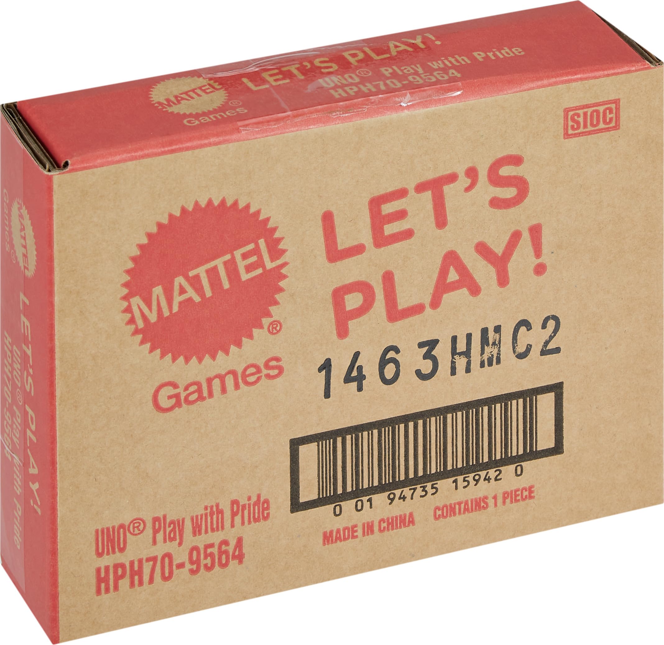 Foto 6 pulgar | Juego De Cartas Mattel Games Uno Play With Pride In Tin Box - Venta Internacional.