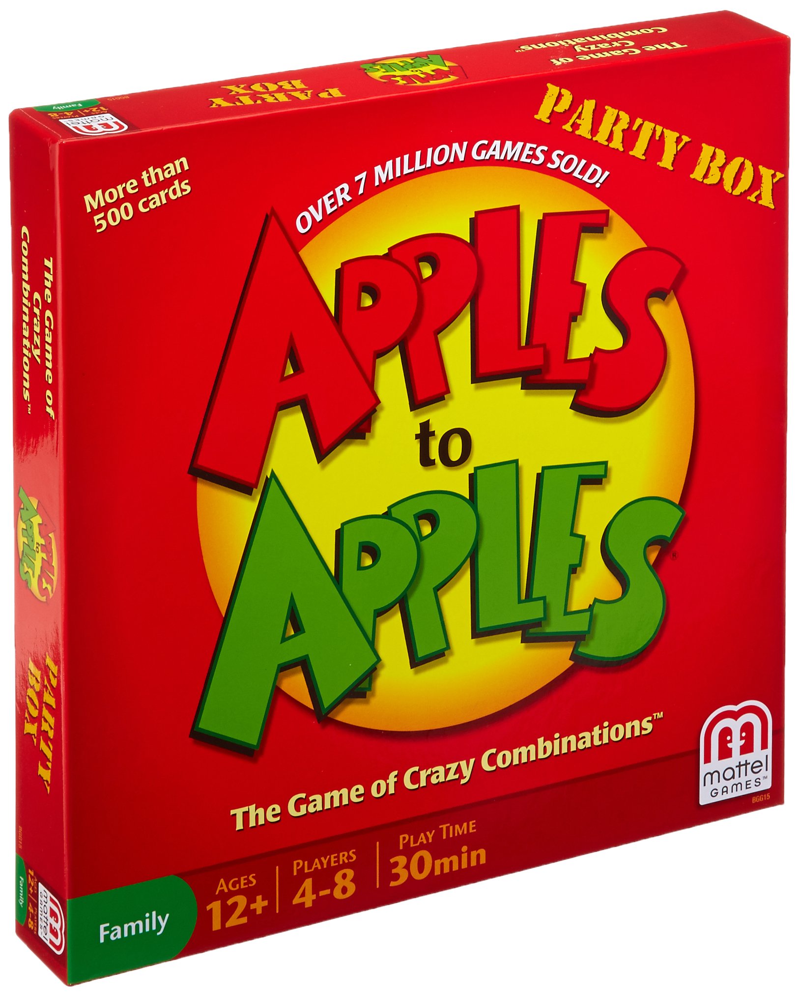 Juego De Cartas Mattel Apples To Apples Party Box N-bgg15 - Venta Internacional.