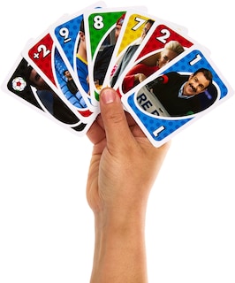 Foto 2 | Juego De Cartas Mattel Games Uno Ted Lasso Inspirado En Adolescentes Y Adultos - Venta Internacional.