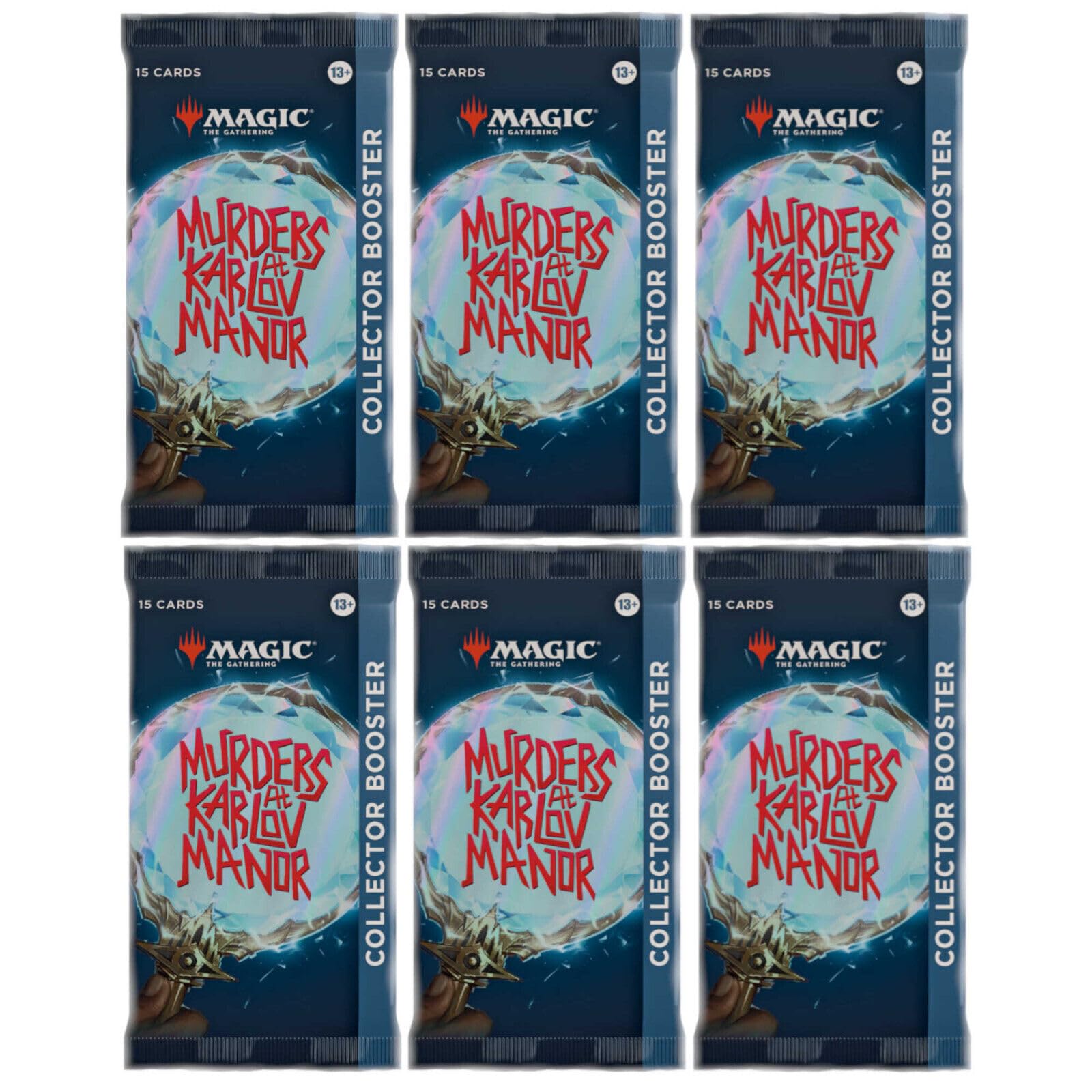 Foto 2 pulgar | MTG Collector Booster Pack Lot Murder At Karlov Manor 6 Sobres - Venta Internacional
