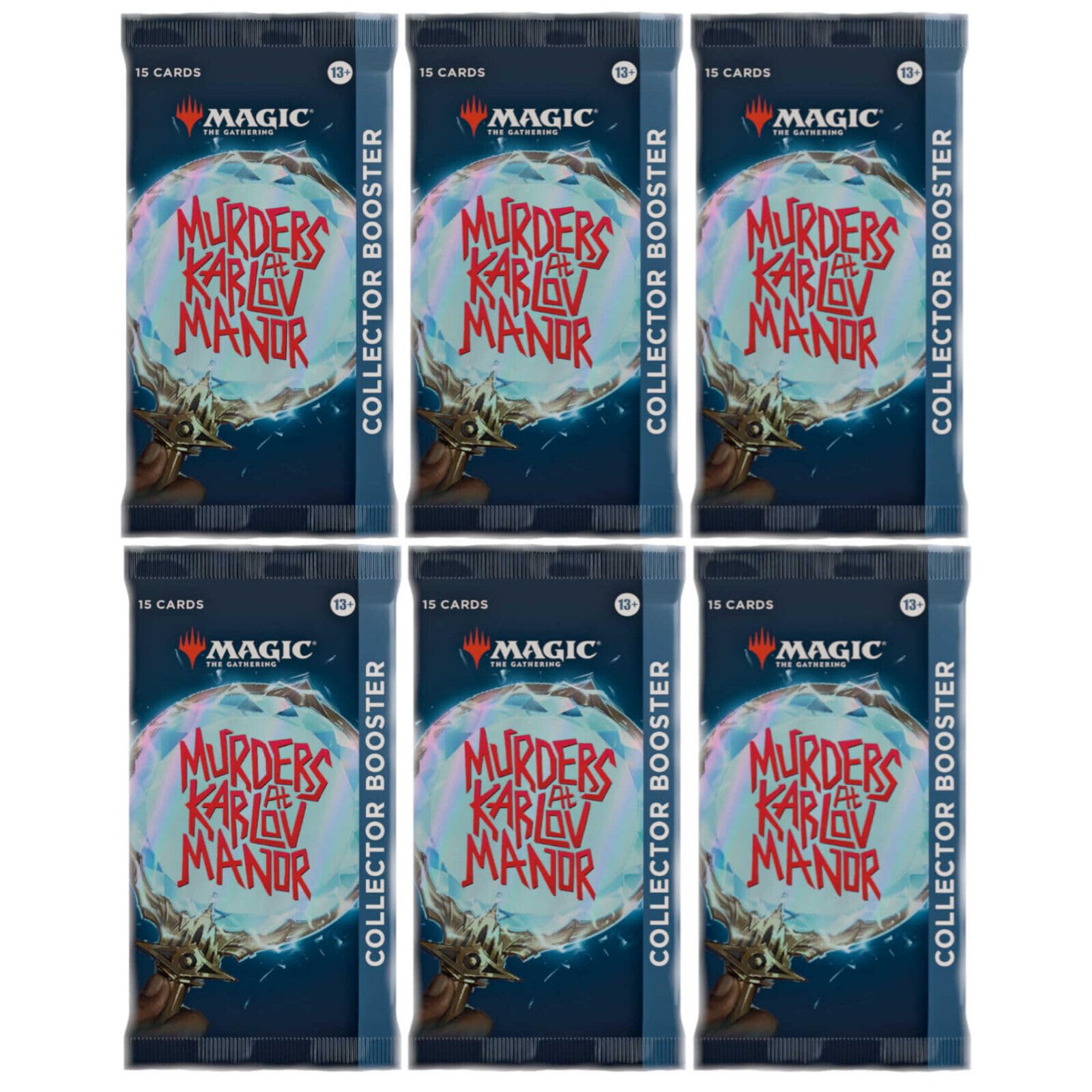 MTG Collector Booster Pack Lot Murder At Karlov Manor 6 Sobres - Venta Internacional