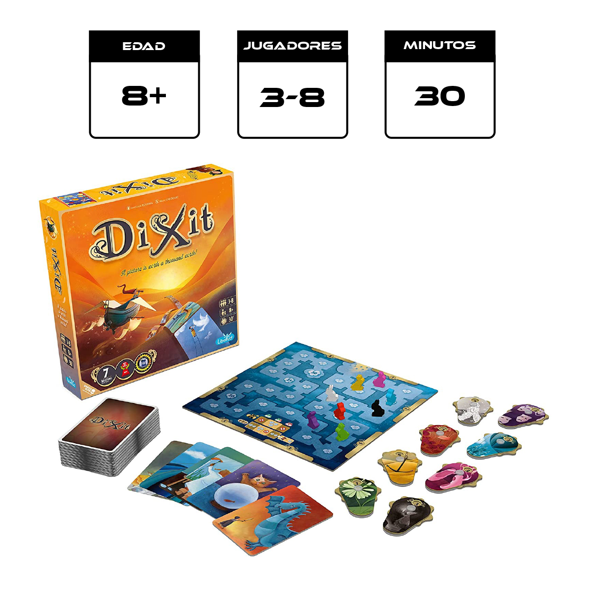 Foto 2 | Juego de Mesa Virtual Zone Dixit