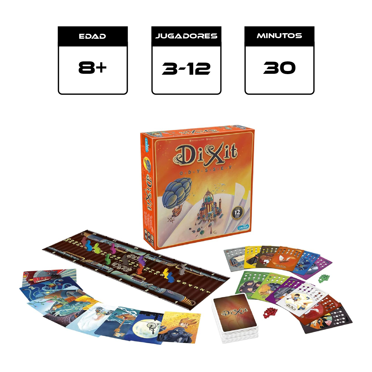 Foto 3 pulgar | Juego de Mesa Virtual Zone Dixit Odyssey