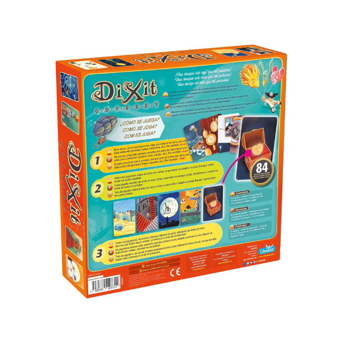 Foto 5 pulgar | Juego de Mesa Virtual Zone Dixit Odyssey