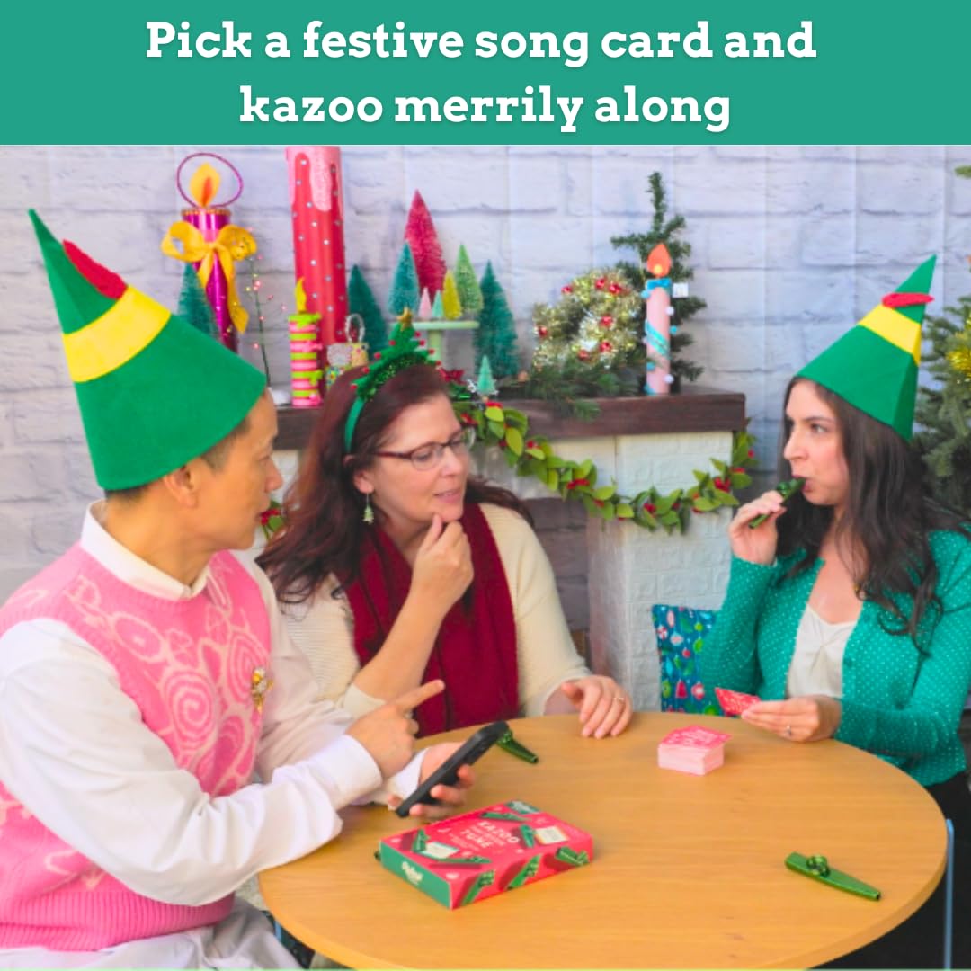 Foto 3 | Juego Navideño Ridley's Kazoo That Festive Tune con 4 Kazoos - Venta Internacional
