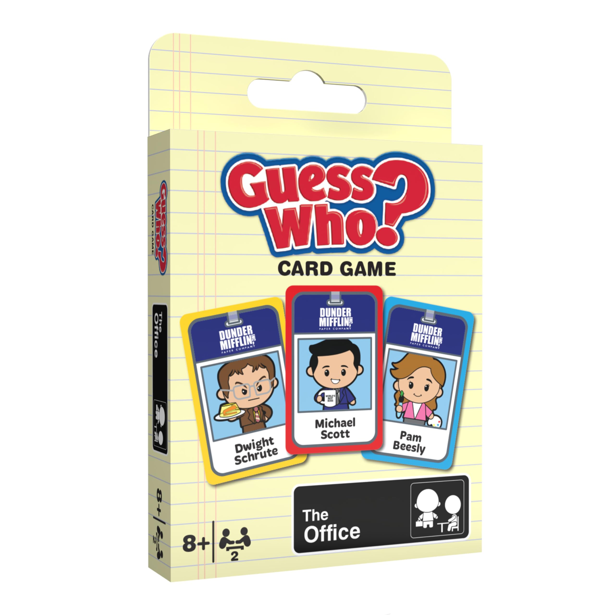 Foto 2 pulgar | Juego De Cartas Adivina Quién? Los Personajes De The Office 20 Para 2 Jugadores - Venta Internacional.