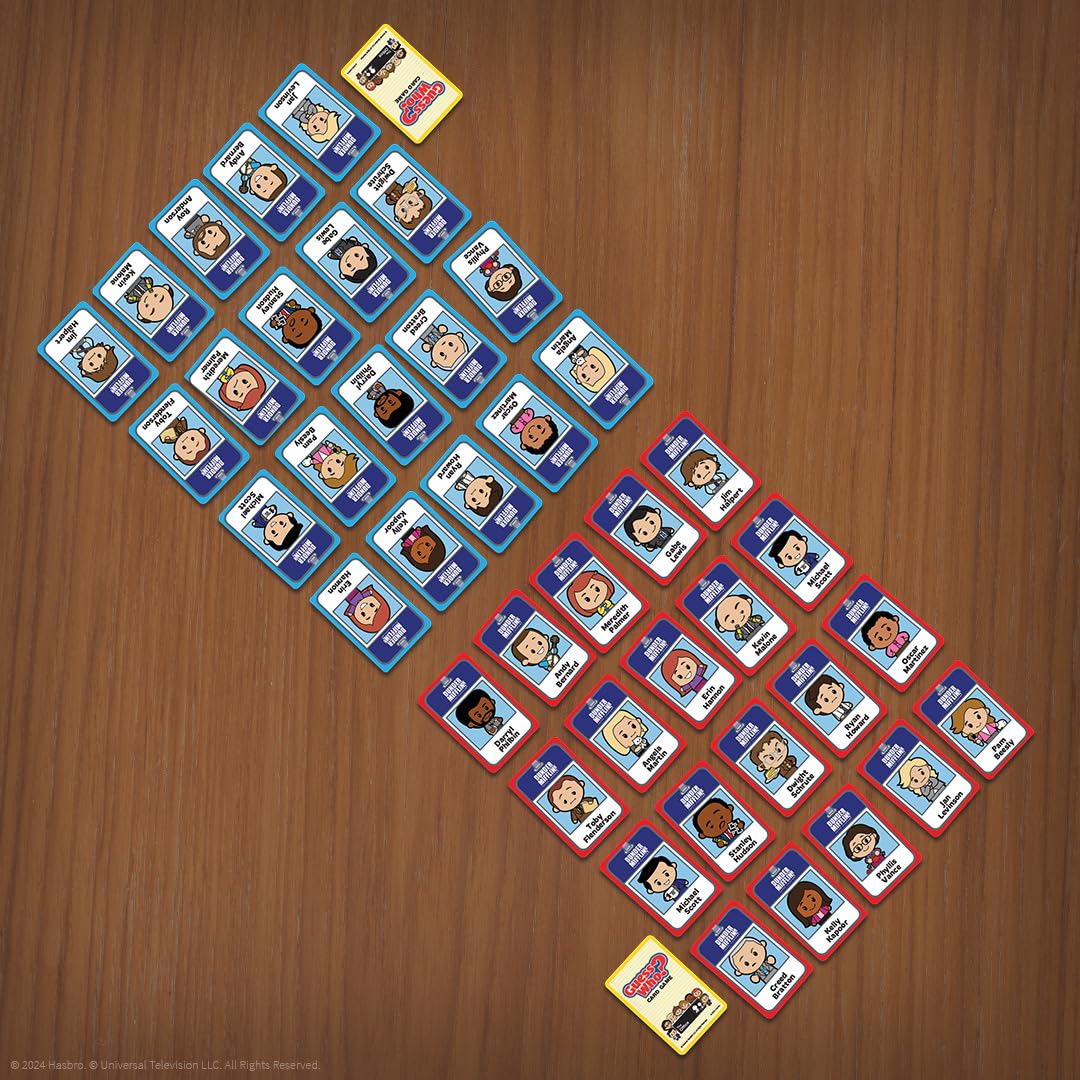 Foto 3 pulgar | Juego De Cartas Adivina Quién? Los Personajes De The Office 20 Para 2 Jugadores - Venta Internacional.