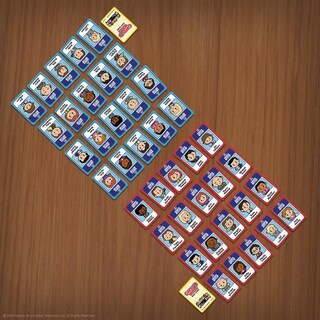 Foto 2 | Juego De Cartas Adivina Quién? Los Personajes De The Office 20 Para 2 Jugadores - Venta Internacional.