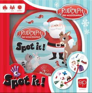 Foto 1 | Juego de Cartas Usaopoly Spot It! Rudolph- Venta Internacional