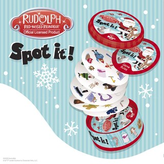 Foto 7 | Juego de Cartas Usaopoly Spot It! Rudolph- Venta Internacional