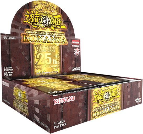 Foto 2 pulgar | Juego De Cartas Coleccionables Yu-gi-oh! Bonanza De Un Cuarto De Siglo - Venta Internacional.