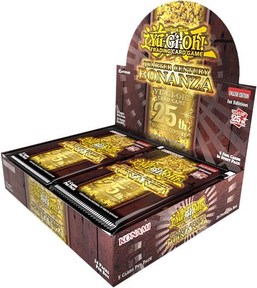 Foto 3 pulgar | Juego De Cartas Coleccionables Yu-gi-oh! Bonanza De Un Cuarto De Siglo - Venta Internacional.