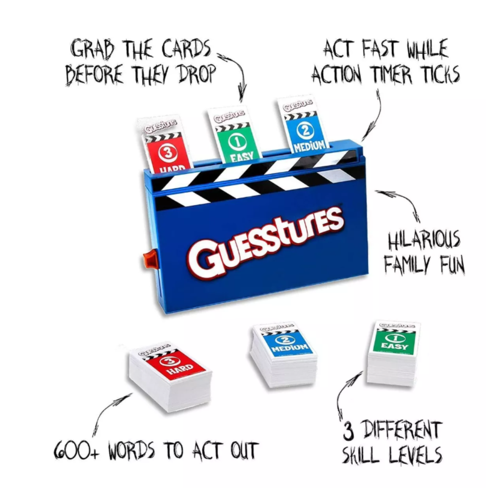 Foto 2 | Juego Hasbro Gaming Guesstures B0638 Color Multicolor Inglés