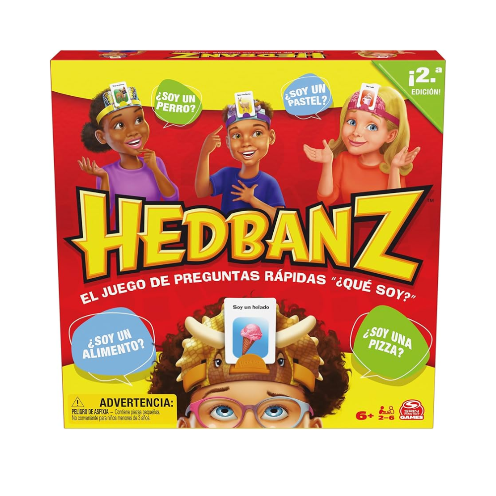 Juego De Mesa Spin Master Games Hedbanz Color Multicolor Edición 2