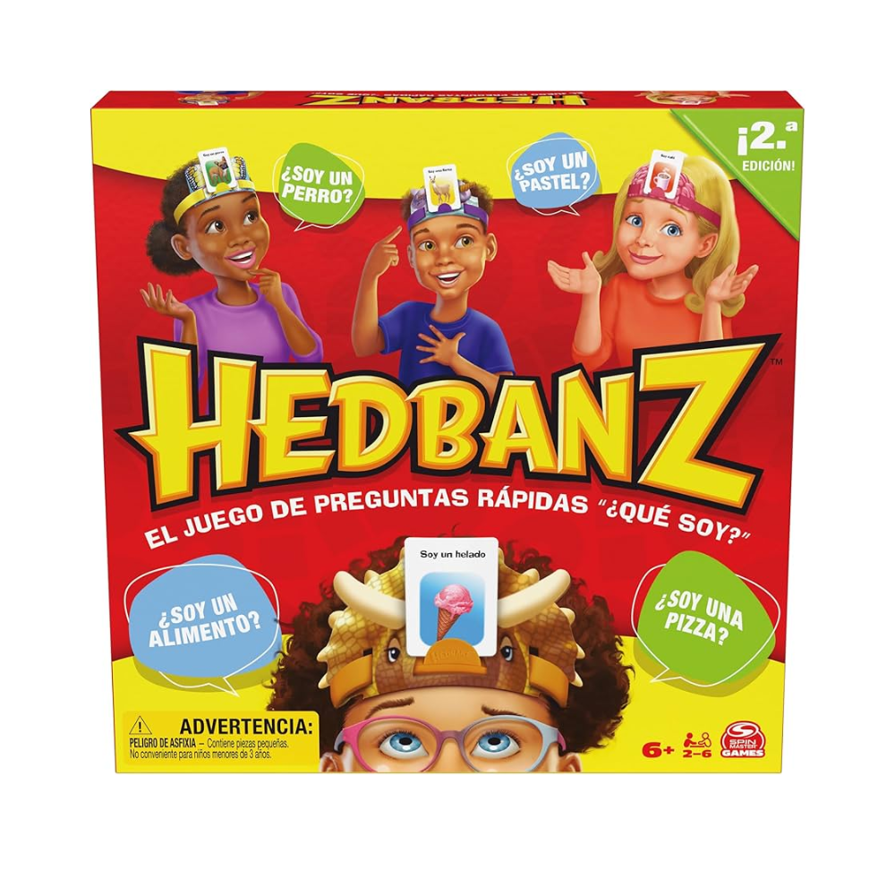 Foto 1 | Juego De Mesa Spin Master Games Hedbanz Color Multicolor Edición 2