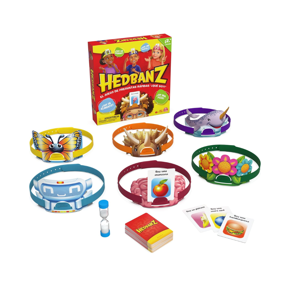 Foto 3 pulgar | Juego De Mesa Spin Master Games Hedbanz Color Multicolor Edición 2