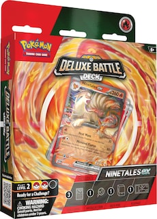 Foto 1 | Juego De Cartas Coleccionables Pokémon Tcg Deluxe Battle Deck Ninetales Ex - Venta Internacional.
