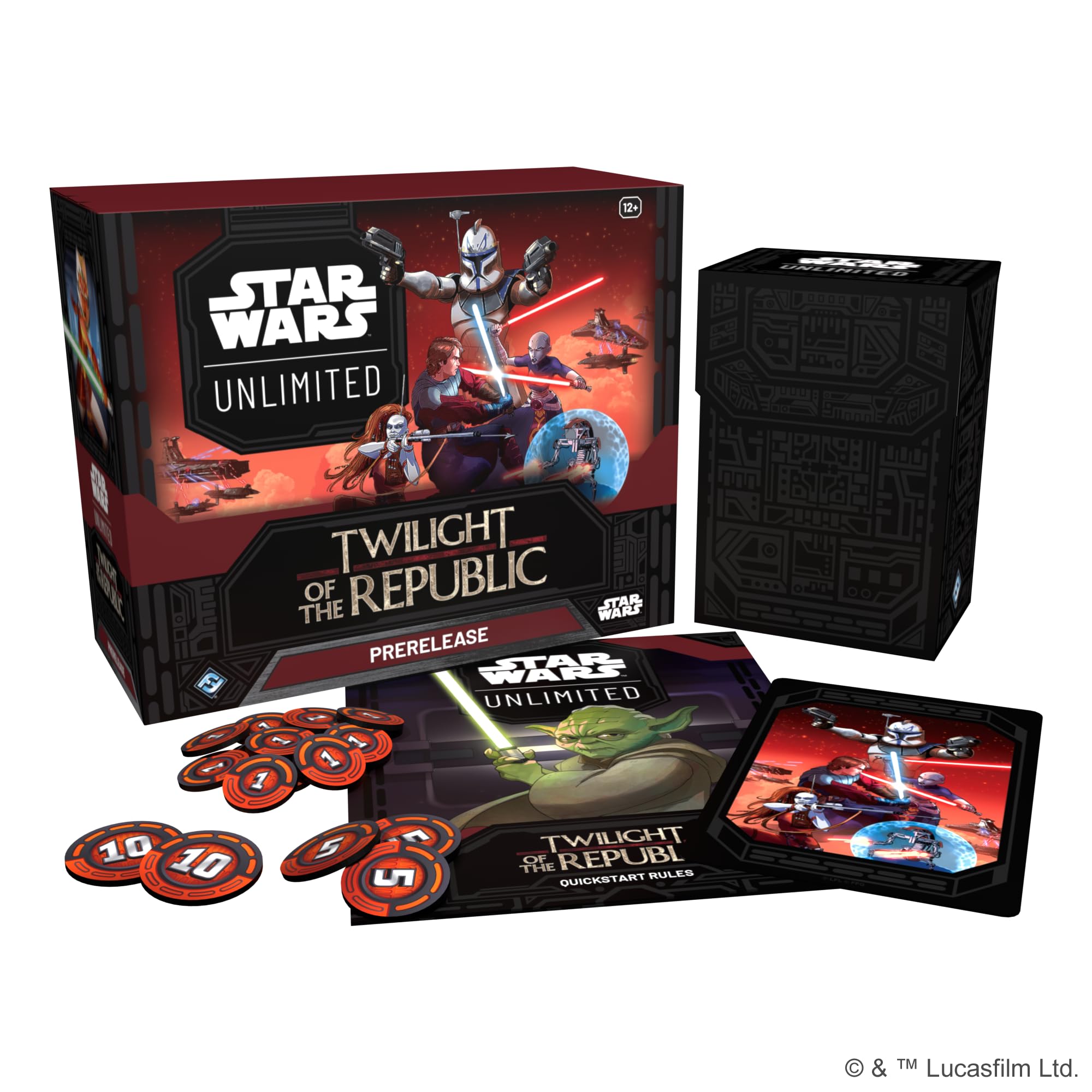 Foto 3 pulgar | Juego De Cartas Coleccionables Fantasy Flight Star Wars Twilight Republic - Venta Internacional.