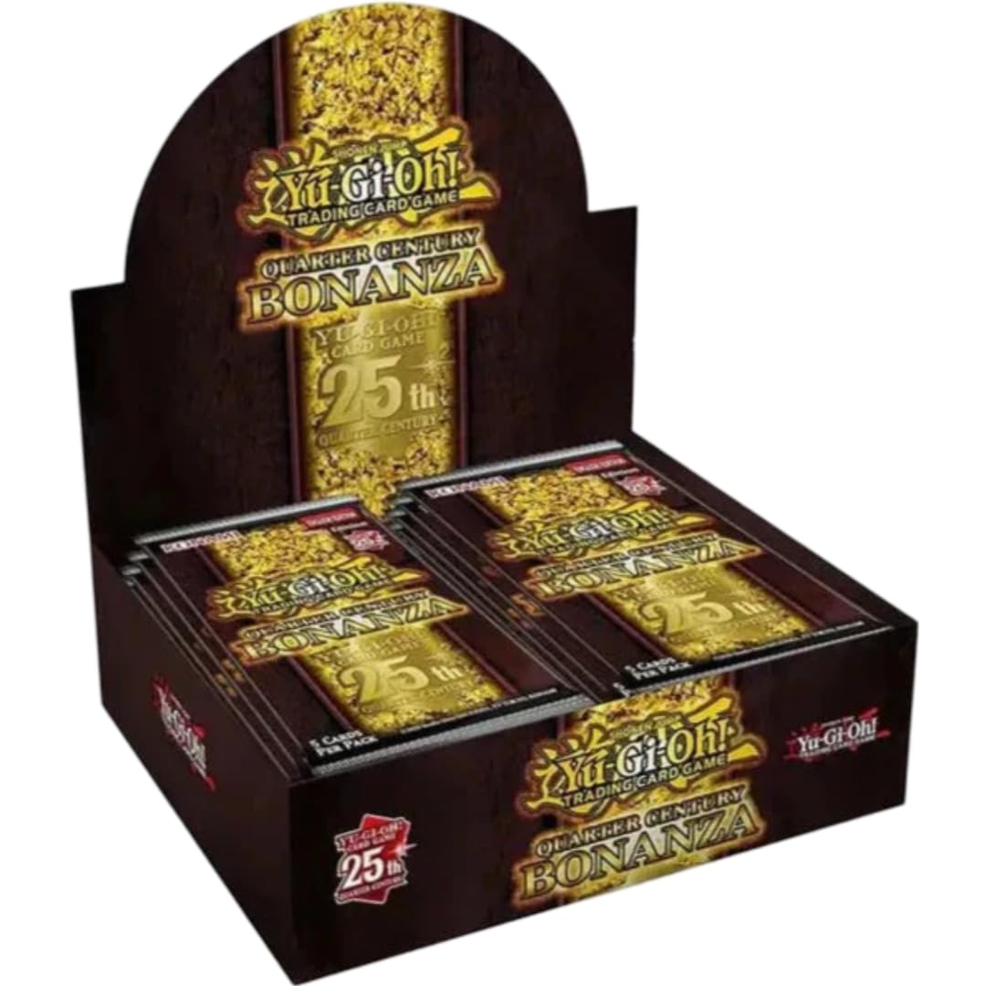 Foto 2 pulgar | Juego De Cartas Coleccionables Booster Box Yu-gi-oh! Cuarto De Siglo - Venta Internacional.