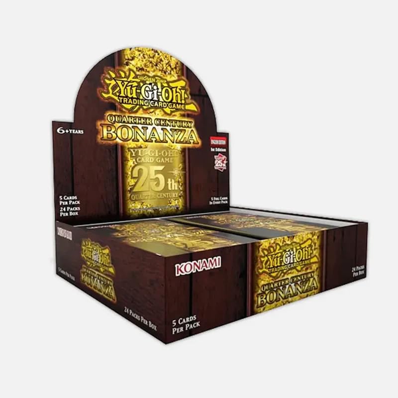 Foto 3 pulgar | Juego De Cartas Coleccionables Booster Box Yu-gi-oh! Cuarto De Siglo - Venta Internacional.