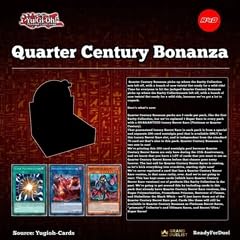 Foto 7 pulgar | Juego De Cartas Coleccionables Booster Box Yu-gi-oh! Cuarto De Siglo - Venta Internacional.