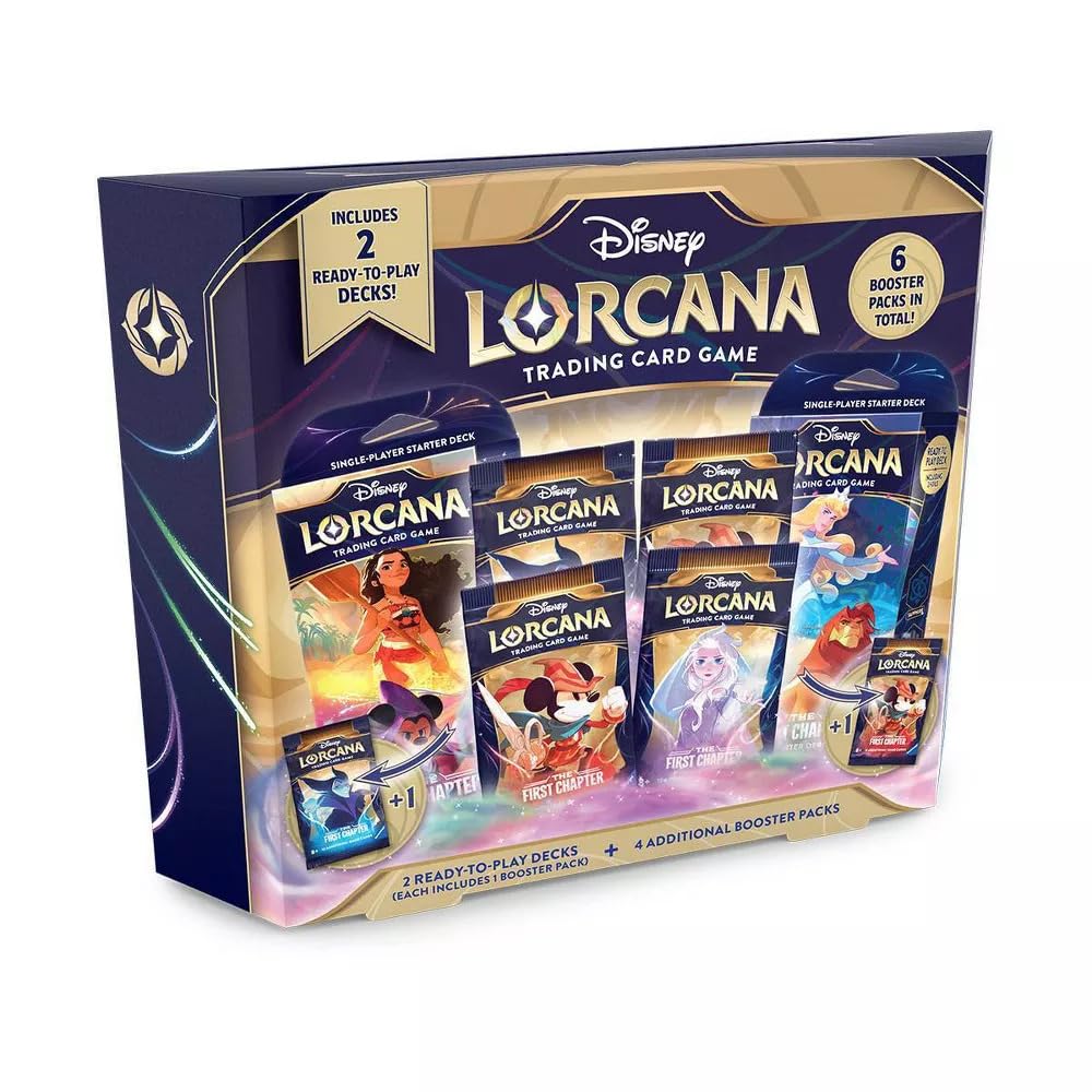 Foto 2 pulgar | Set De Inicio Del Juego De Cartas Coleccionables Lorcana Tcg The First Chapter - Venta Internacional.