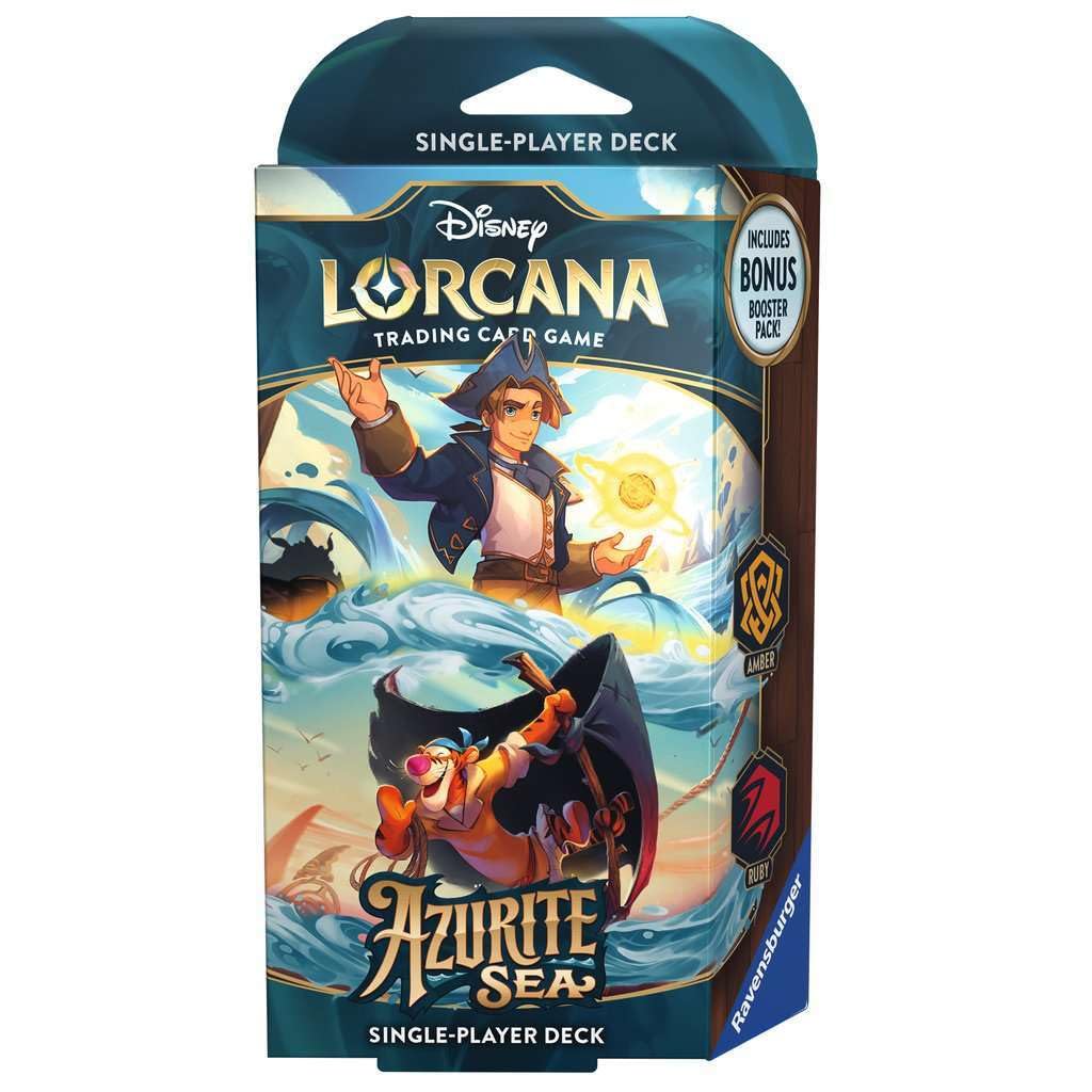 Foto 2 pulgar | Juego De Cartas Coleccionables Ravensburger Disney Lorcana Tcg Starter De - Venta Internacional.