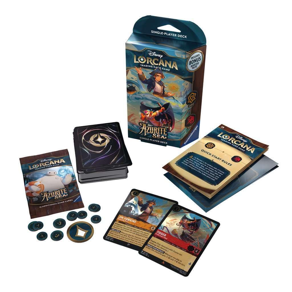 Foto 3 pulgar | Juego De Cartas Coleccionables Ravensburger Disney Lorcana Tcg Starter De - Venta Internacional.