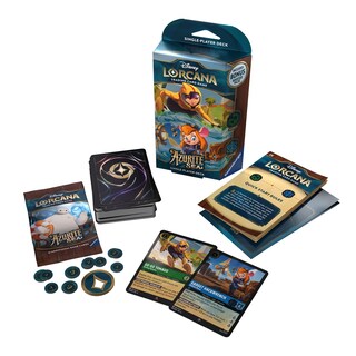 Foto 1 | Juego De Cartas Coleccionables Ravensburger Disney Lorcana Azurite Sea - Venta Internacional.