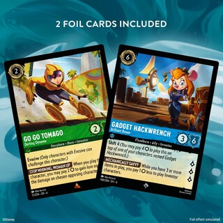 Foto 2 | Juego De Cartas Coleccionables Ravensburger Disney Lorcana Azurite Sea - Venta Internacional.