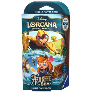 Foto 5 | Juego De Cartas Coleccionables Ravensburger Disney Lorcana Azurite Sea - Venta Internacional.