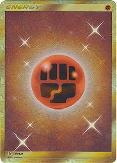 Foto 1 | Juego De Cartas Coleccionables Pokémon Fighting Energy 169/145 Secret Rare - Venta Internacional.