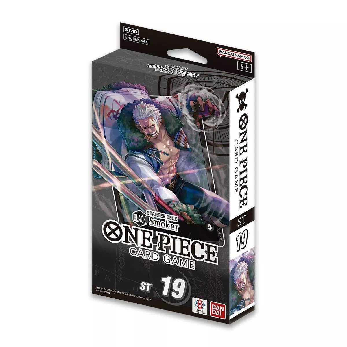 Foto 2 pulgar | Juego De Cartas Coleccionables Starter Deck One Piece Smoker Black - Venta Internacional.