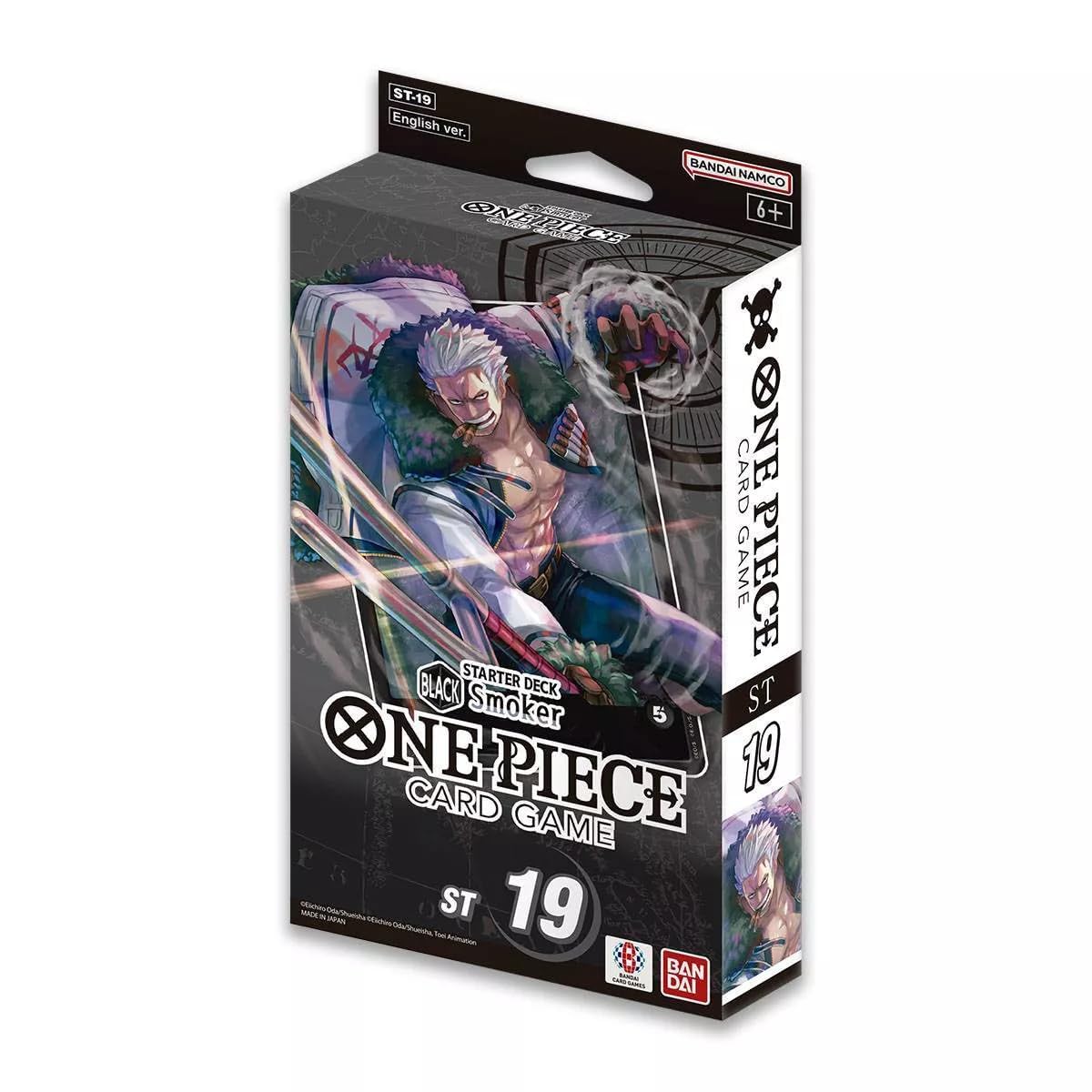 Juego De Cartas Coleccionables Starter Deck One Piece Smoker Black - Venta Internacional.