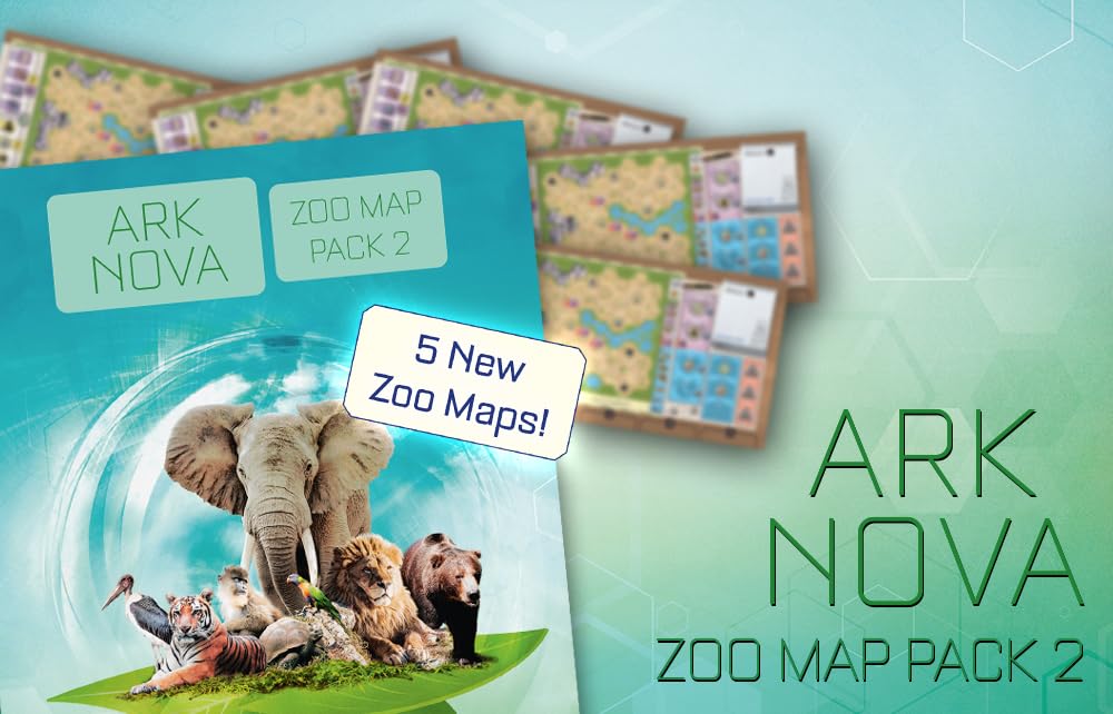 Foto 7 | Set De Expansión De Accesorios Para Juegos Capstone Games Ark Nova Zoo - Venta Internacional.