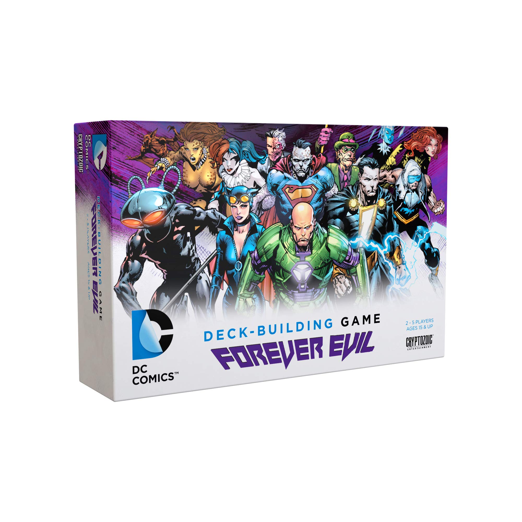 Foto 2 pulgar | Juego De Mesa Cryptozoic Dc Juego De Construcción De Mazos Forever Evil - Venta Internacional.