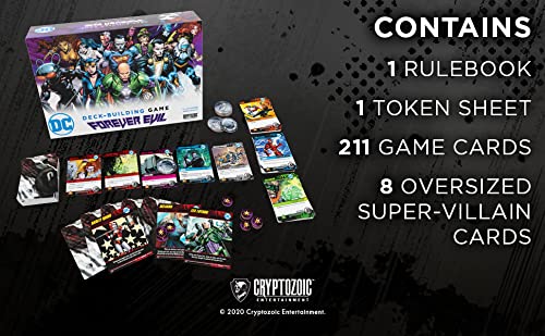 Foto 7 pulgar | Juego De Mesa Cryptozoic Dc Juego De Construcción De Mazos Forever Evil - Venta Internacional.